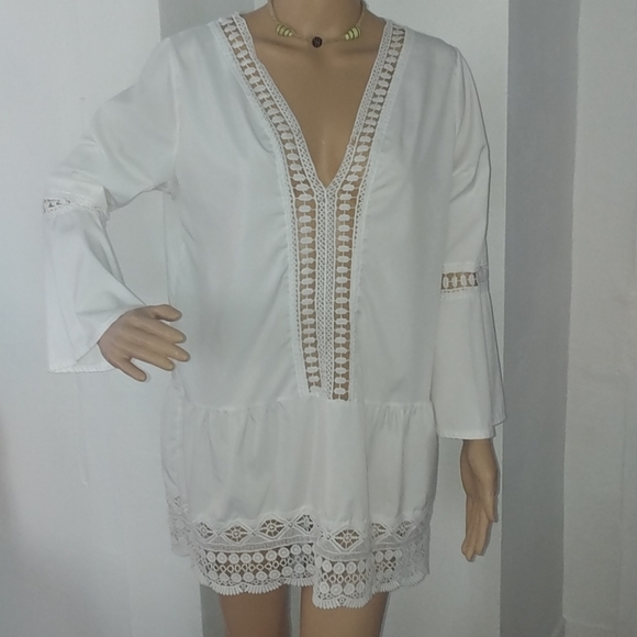 Vintage Light & Airy Mini Dress - Picture 1 of 3